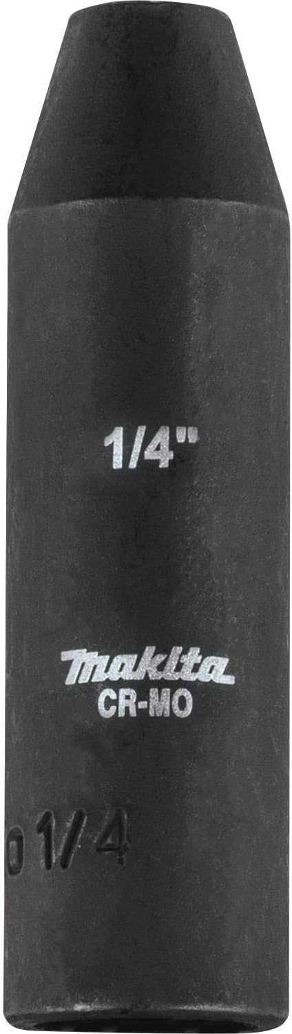 Makita A-99518 1/4" Deep Well Impact Socket, 3/8" Drive
