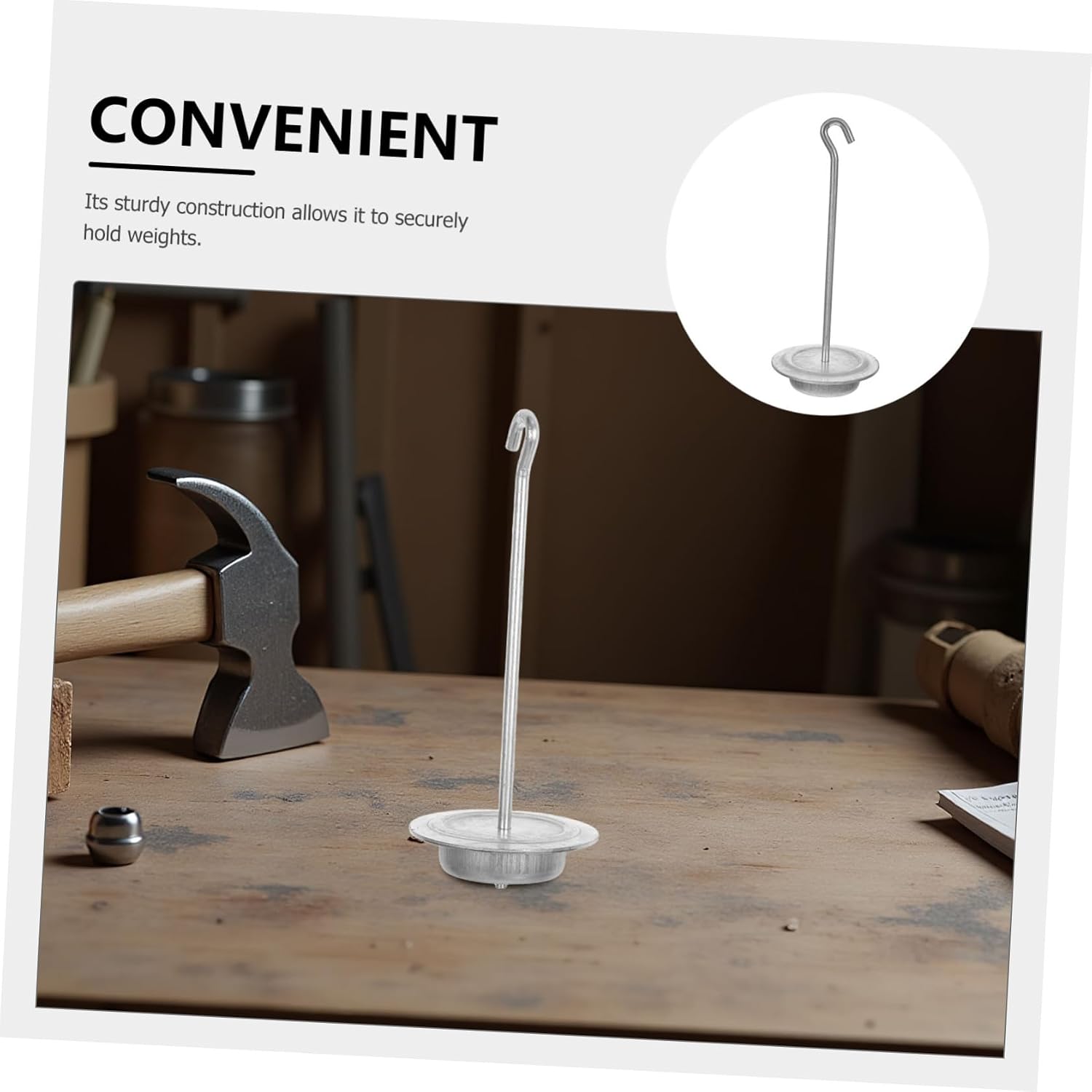 Mechanical Scale Weight Replacement Hook Wear Resistant Weighing Accessory for Compatibility Warehouses and Laboratories