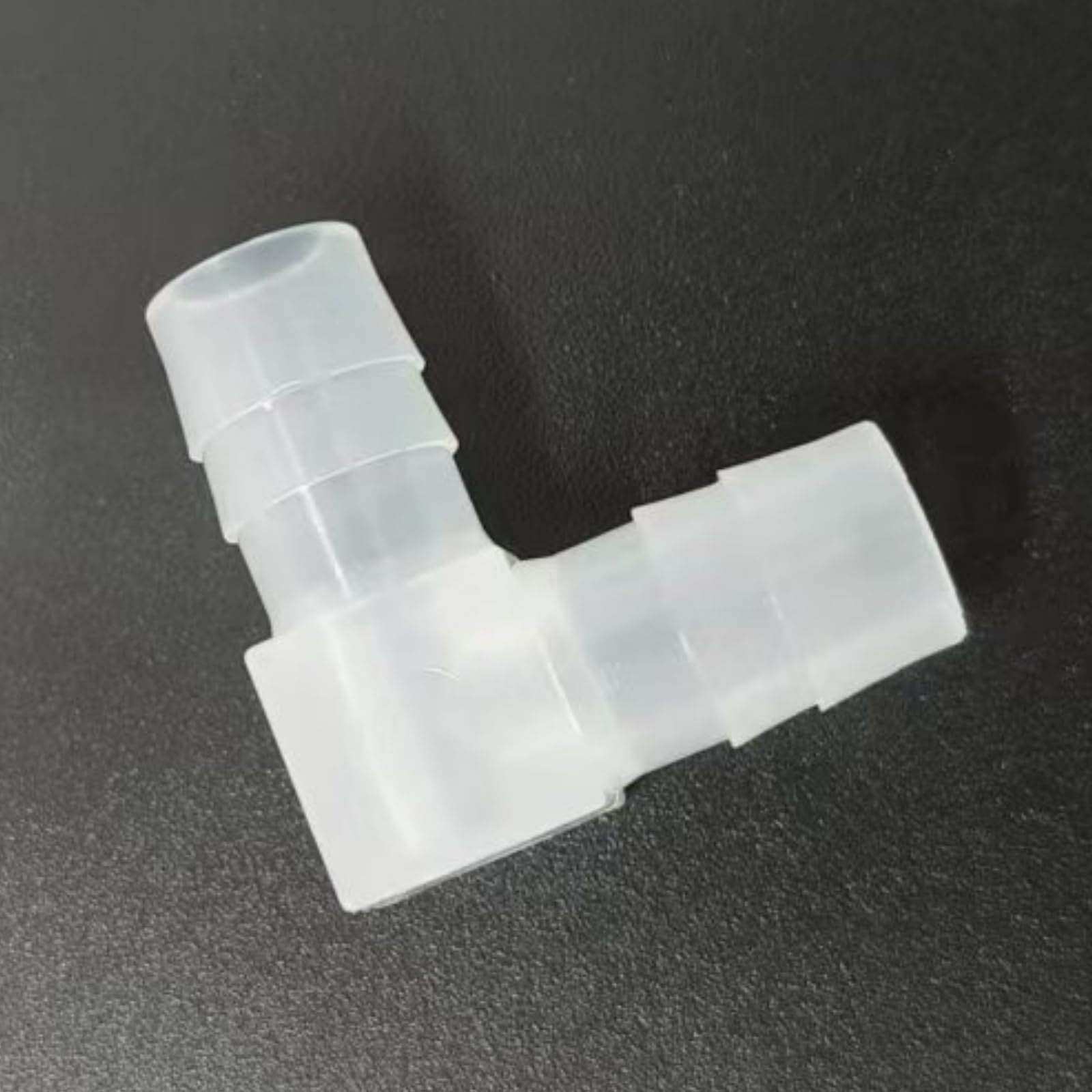 90 Degree Elbow L Fitting - Equal Barbed Joint Splicer Mender Adapter for Boat, (Pack of 20)