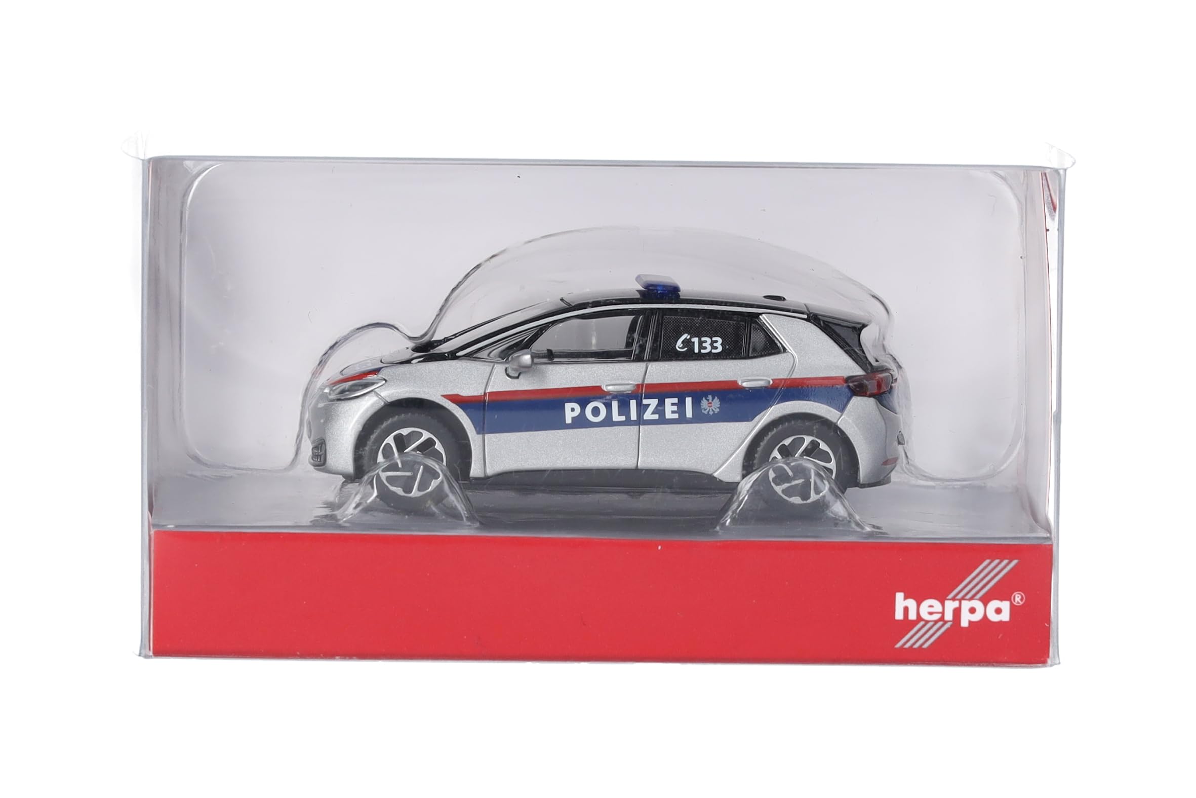 Herpa VW ID.3 Feuerwehr Modellauto 1:87 - Detailgetreue Miniatur Aus Nürnberg