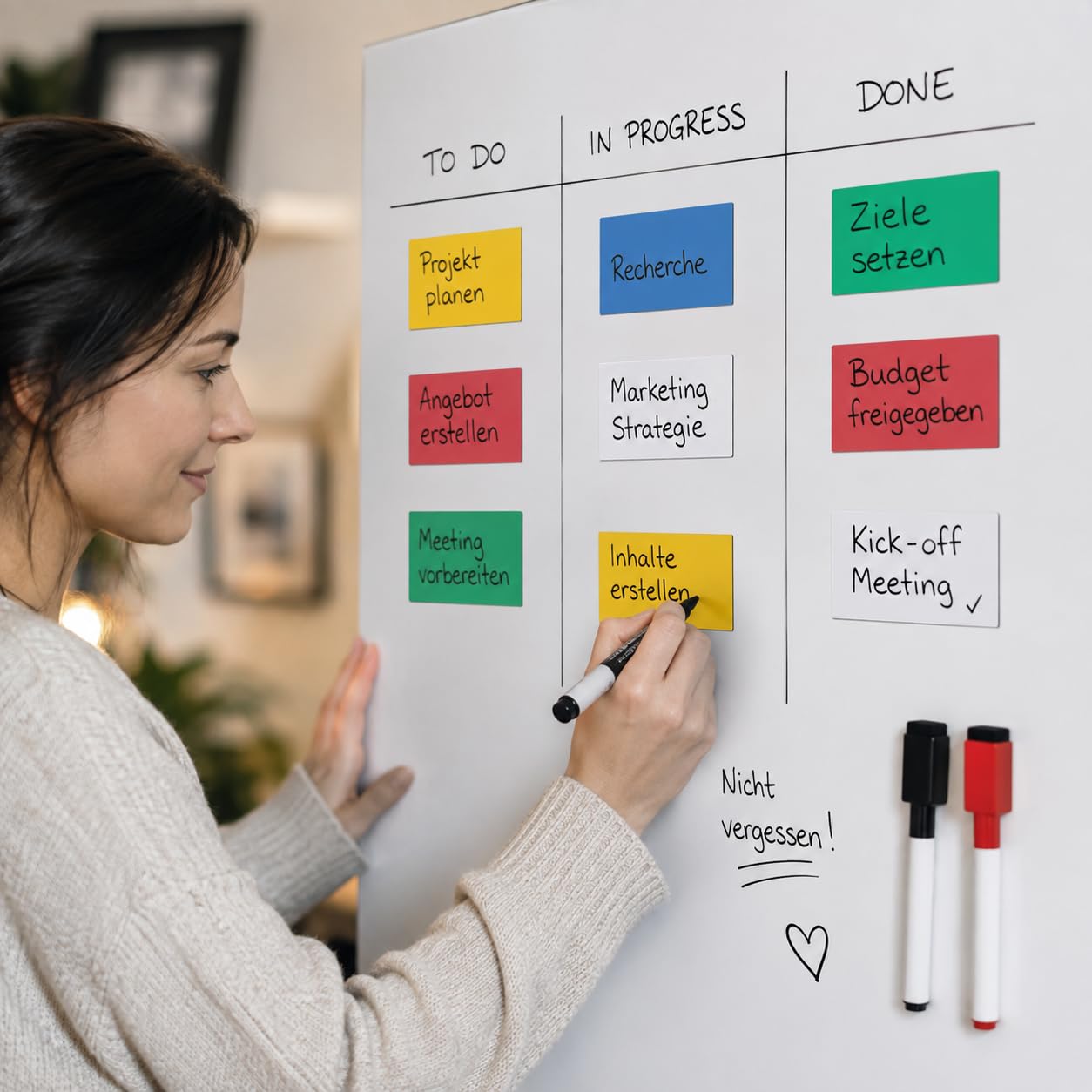 Magnetband Kennzeichnungsband farbig, beschreibbar/abwischbar, Breite 50mm - 5m Rolle - Zum Beschriften und Markieren, von Lager, Werkstatt, für Whiteboards, Flipcharts, Präsentationen, Farbe: Weiss