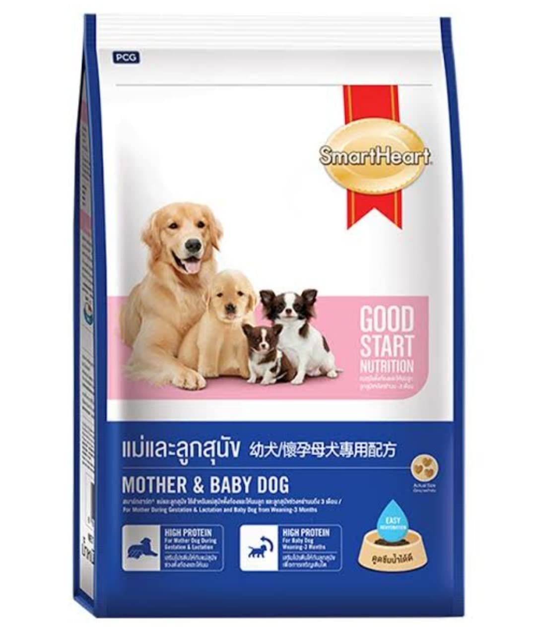 SmartHeart Mother & Baby Kibble Dog Food, 1 Count, All Breed Sizes, Chicken Flavor