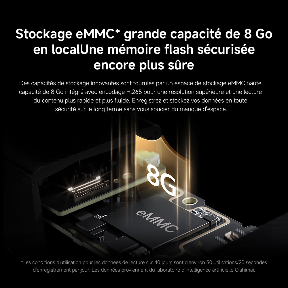 XIAOMI Outdoor Camera BW300 | Qualité 2K Super HD | Vision Nocturne Couleur & Sirène | Caméra de Surveillance Étanche IP67 & Détection IA
