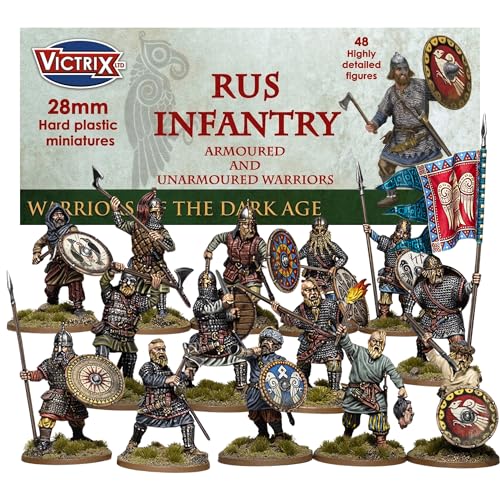 Wargames Delivered Rus Infantry 48 Miniaturas Kit miniatura 1