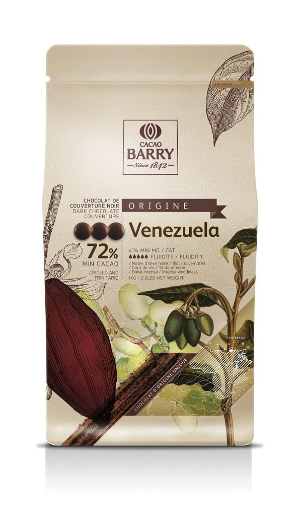 Galets de Chocolats - Venezuela Noir 72% 1kg