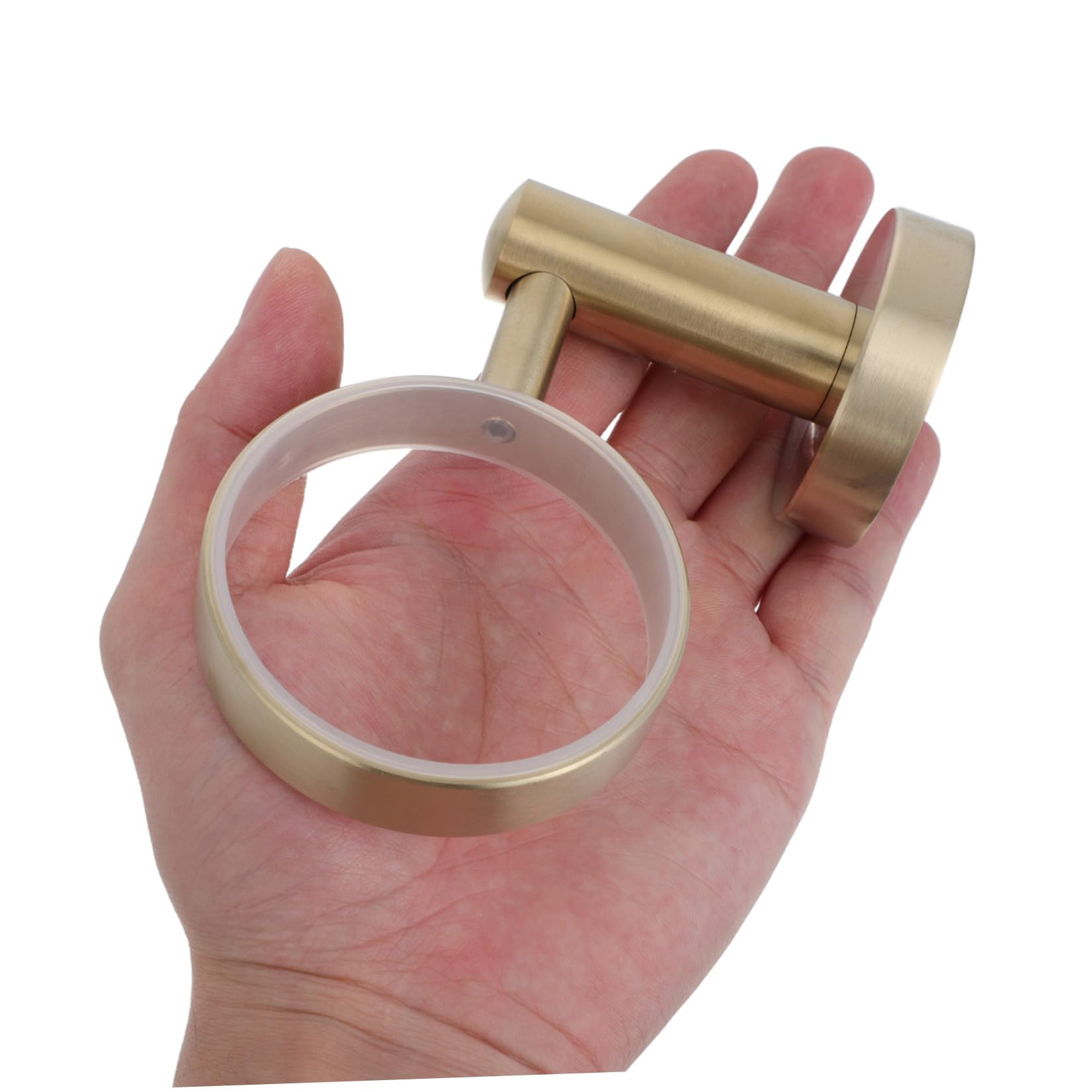 Portacepillos de Dientes de Pared para Baño Vaso de Vidrio