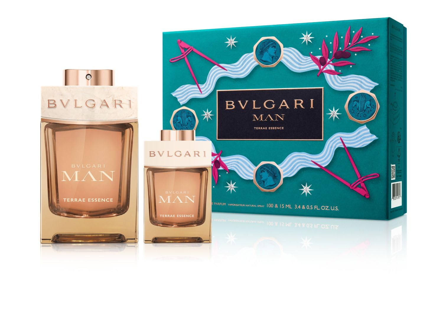 Bvlgari Man Terrae Essence zestaw upominkowy dla mężczyzn, 115 ml