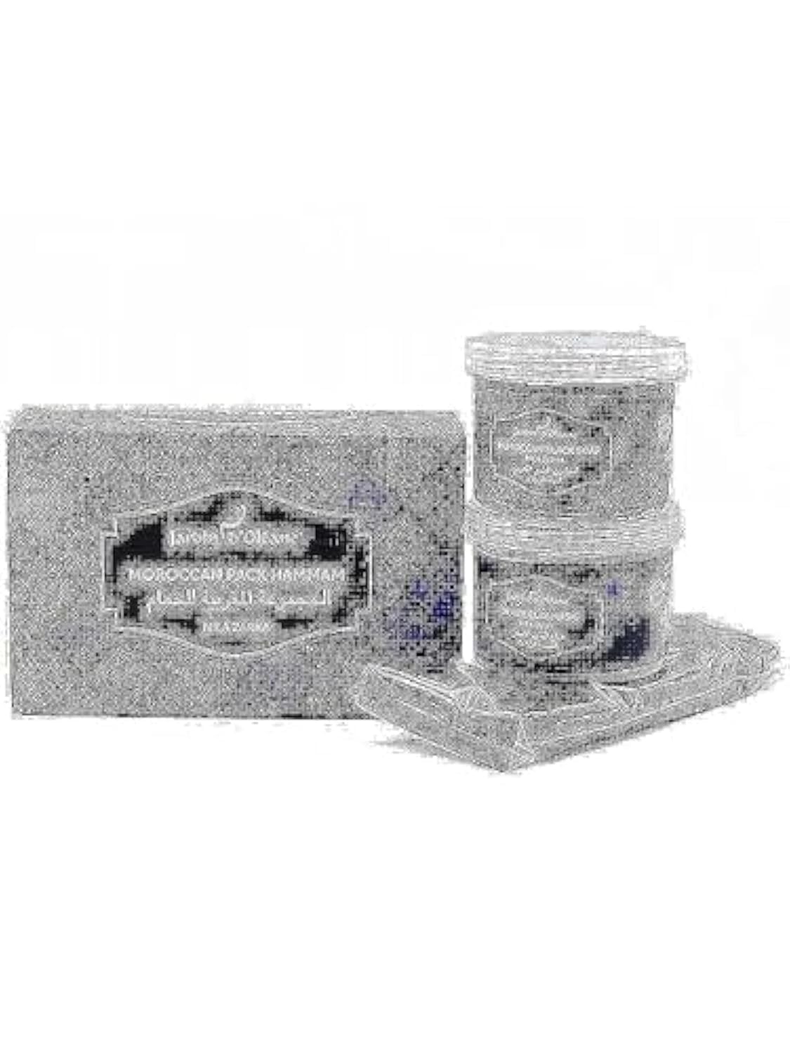 Jardin Oleane Moroccan Bath Packs (Nila Zarka) - Loofah, Natural Fiber, Multicolored