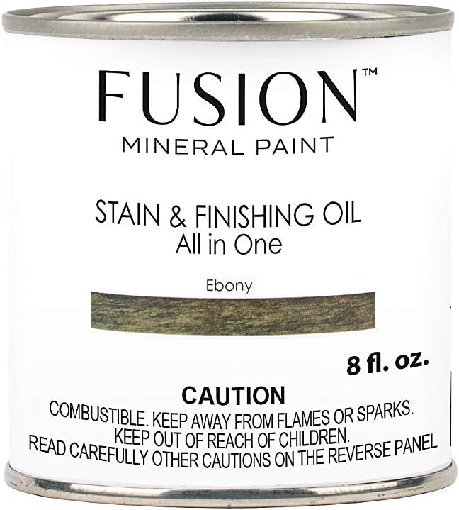 Stain and Finishing Oil All in one Ebony 237 ml