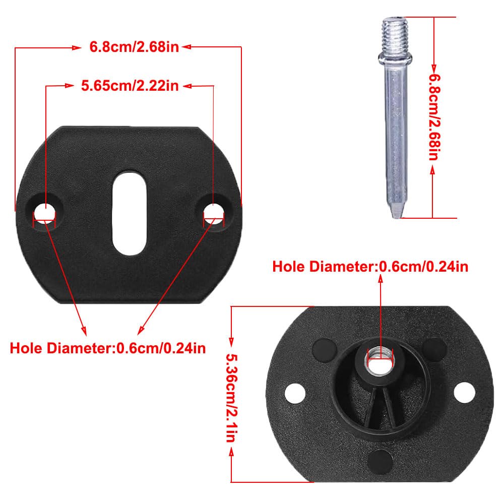 TopHomer 1Pack Sectional Couch Metal Connectors Fixed Furniture Connecting Sofa AB Plugs Interlocking Connector for Chair Loveseat Recliner Chaise Lounge