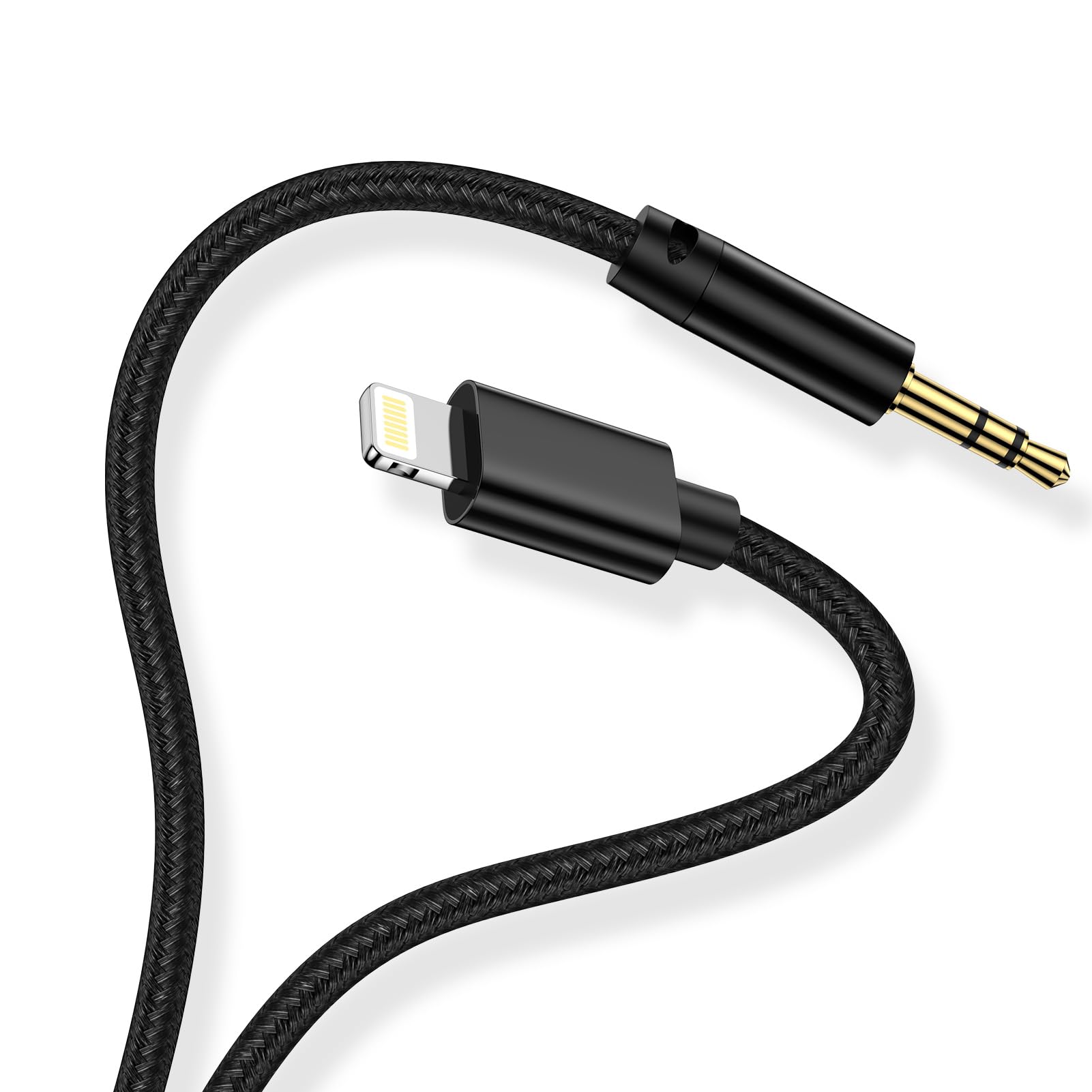 Amazon | iPhone オーディオケーブル 1m Lightning 3.5mm 変換ケーブル