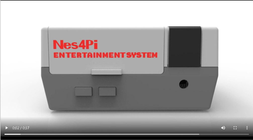 Amazon.co.jp: GeeekPi レトロゲームNes4PiケースRaspberry Pi 4