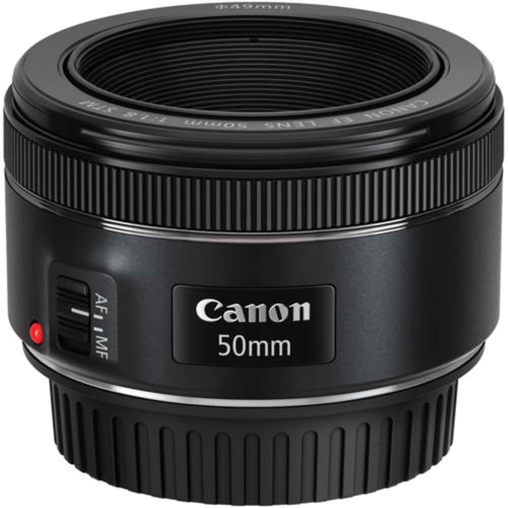 ★美品★ Canon EF 50mm 1:1.8 STM Refurbished) Canon EF50MM F/1.8 STM Lens for Canon DSLR Cameras