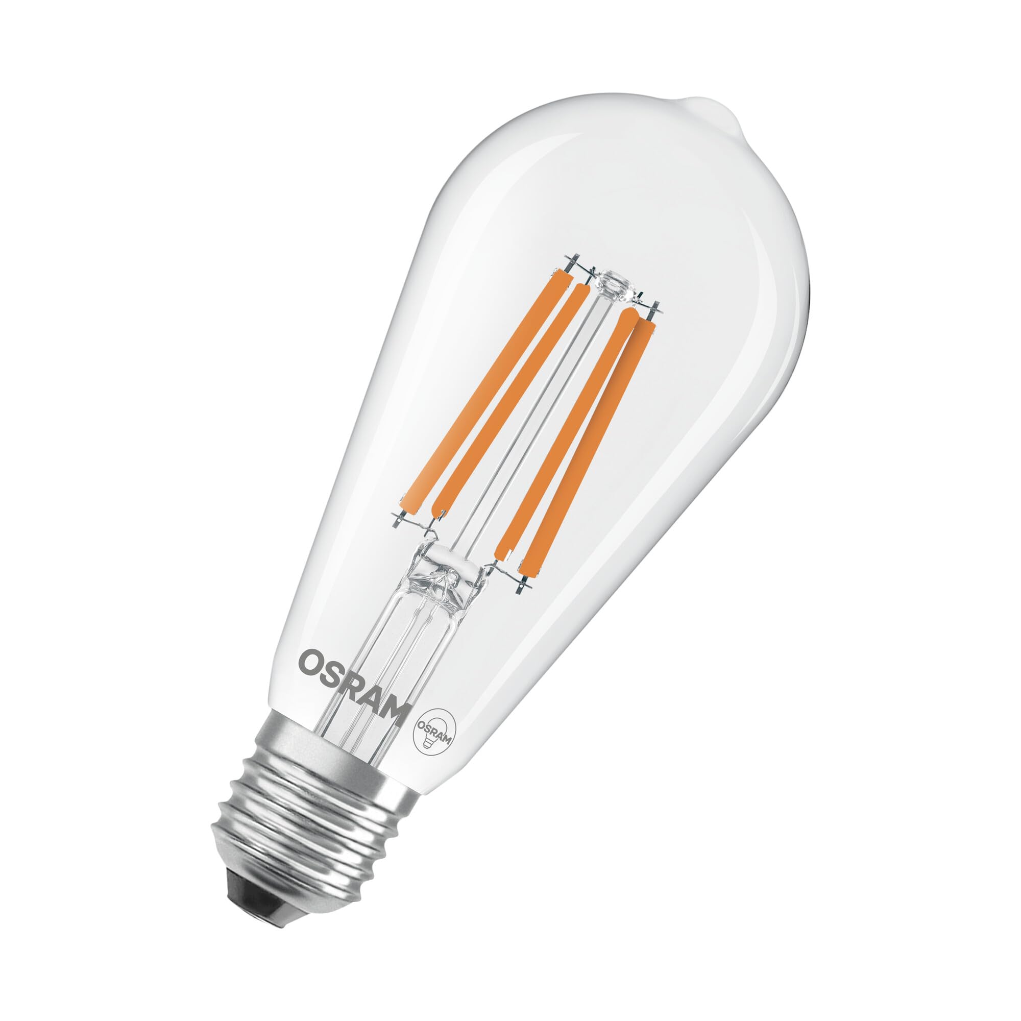 OSRAM LED Star Globe con forma de bombilla Edison clásica, 6,5 W / 806 lm, | , LED Lamps, 64.00 Millimetres dia, , Paquete de 6