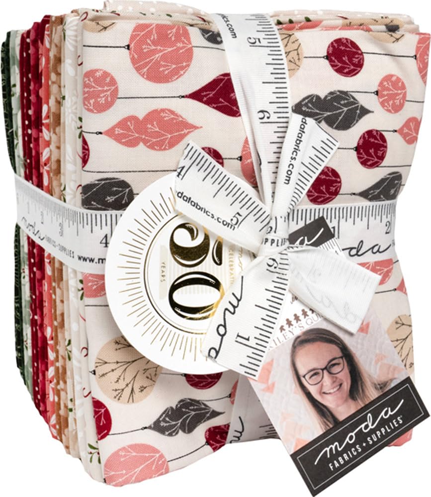 Moda Fabrics Assorted Kiley's Quilt Room Gingerbread Lane 29 Fat Quarters 26150Ab