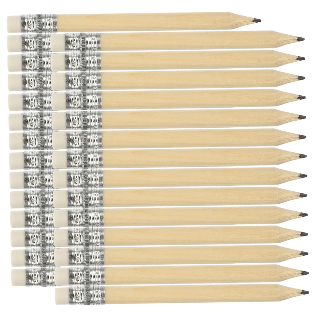 Angoily 3 Ensembles Crayons Courts Avec Crayons Miniatures Pour Écriture Pratiques Pour Adultes 100 Pièces * 3