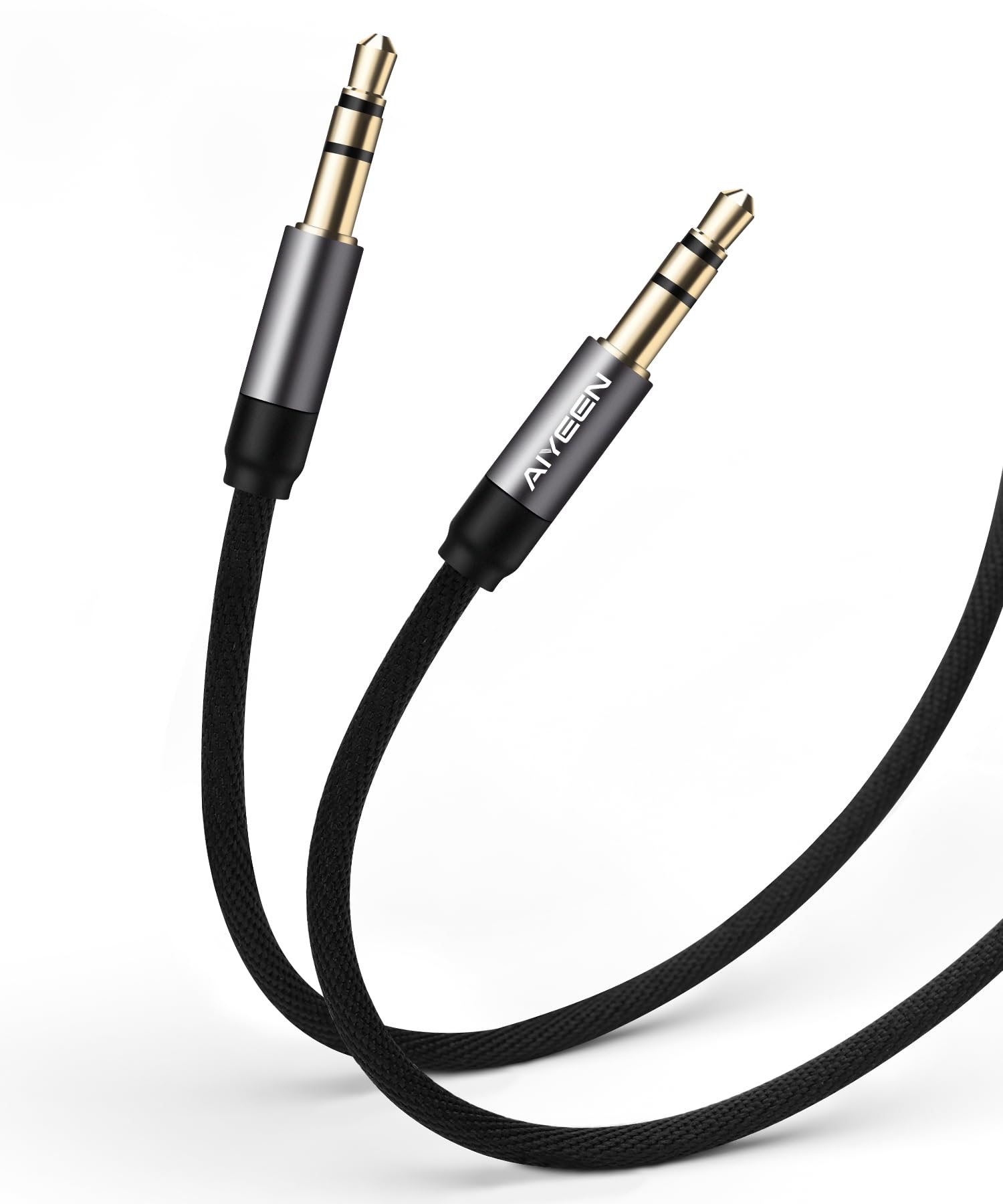 AIYEEN 3,5-mm-Audiokabel (Stecker auf Stecker), 1 m langes,