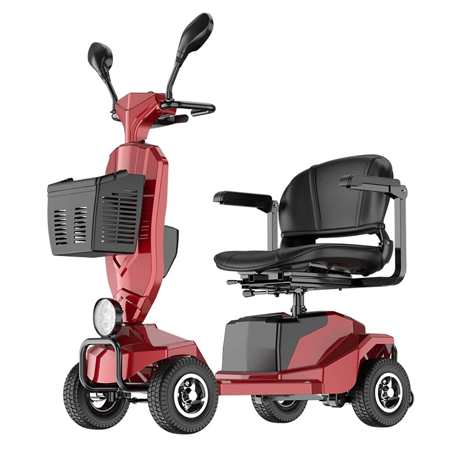 Buy Powered Mobility Scooters, 4 Wheel Folding Power Mobility Scooters