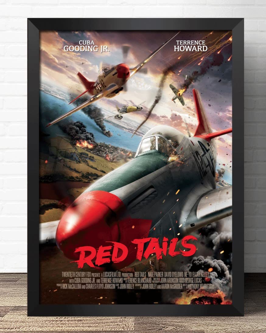 Amazon.co.jp: 『レッド・テイルズ』Red Tails 映画ポスター アート