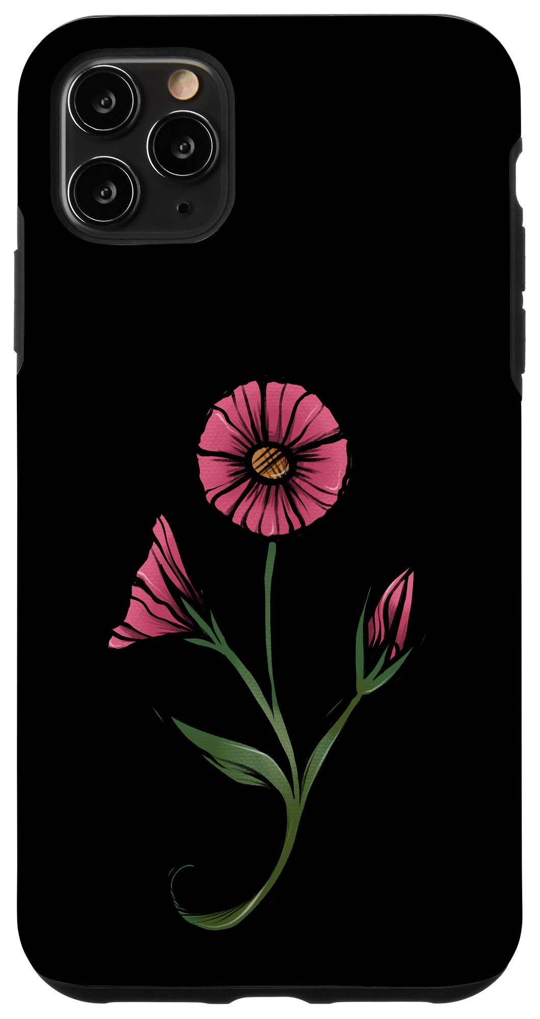 iPhone 11 Pro Max Pink Flower cute soft feminine girly Case