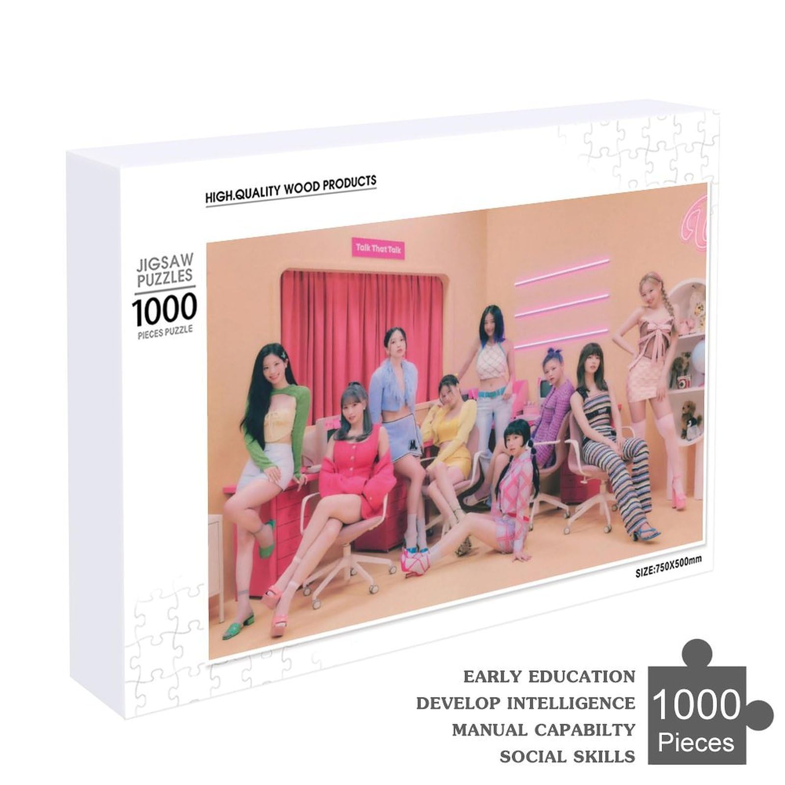 Amazon | TWICE~ 1000ピース ジグソーパズル アニメ 木製パズル