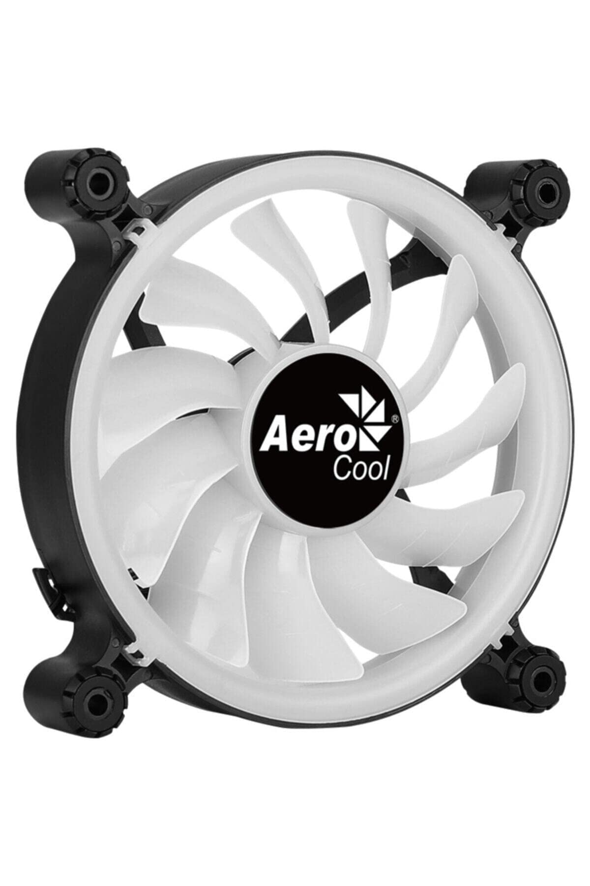 Aerocool SPECTRO12, Negro, 120 x 120 x 25 mm