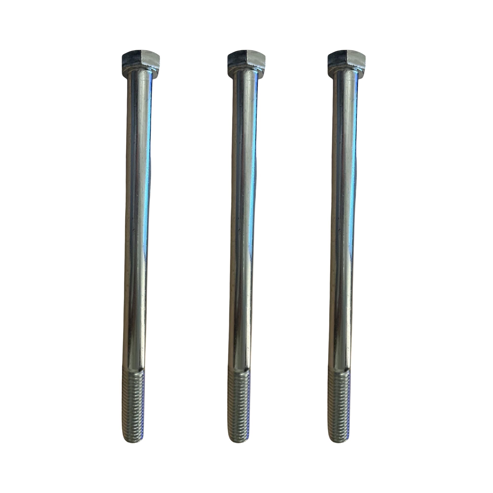 Scag Tornillo de hoja de husillo original para cortacésped, 3 unidades, 5/8-11 x 9-1/2 HH CP SCR grado 5 / SM-52, STH-13BV, SW-13BV y más / 04001-41