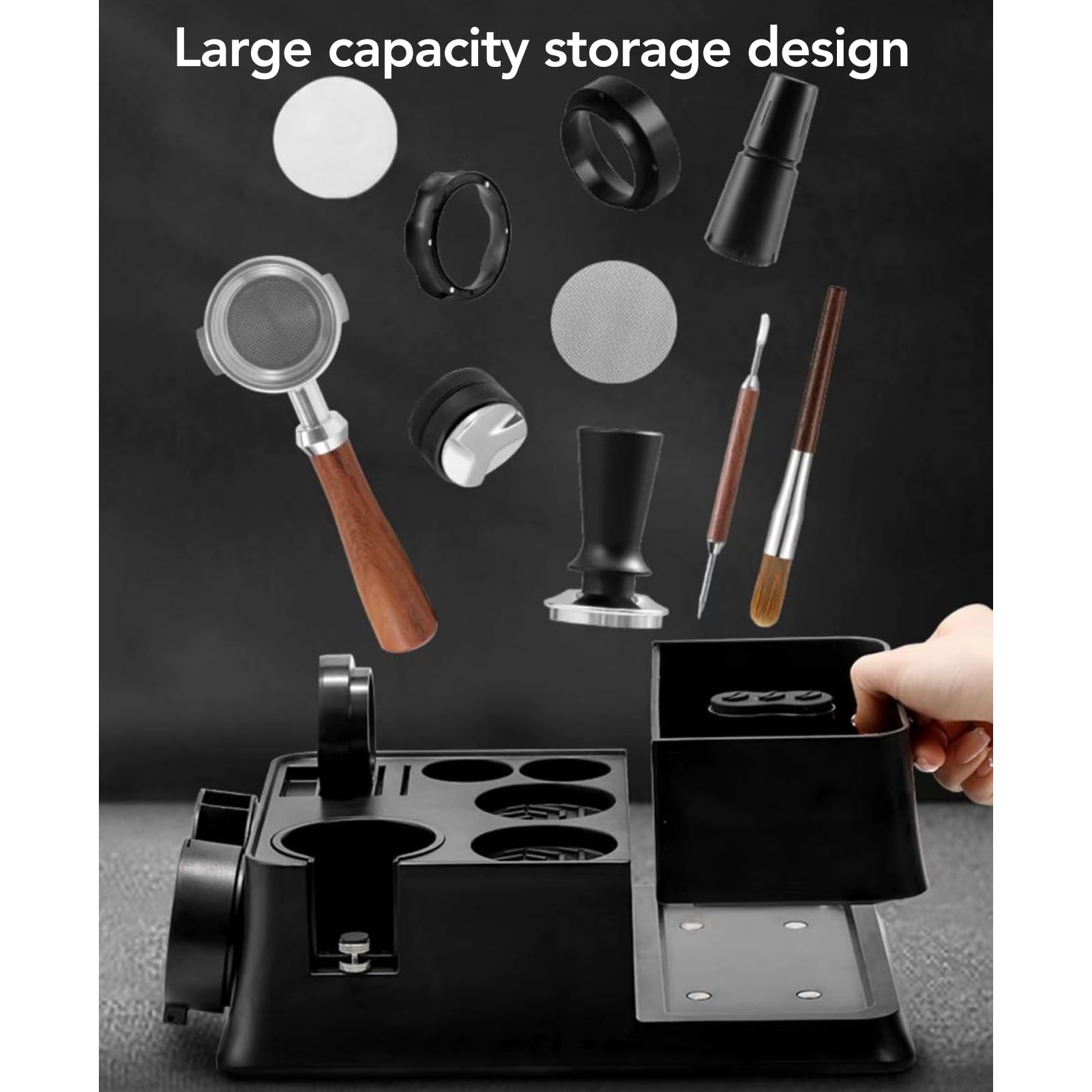 Station De Bourrage D'espresso, Boîte à Expresso Amovible Et