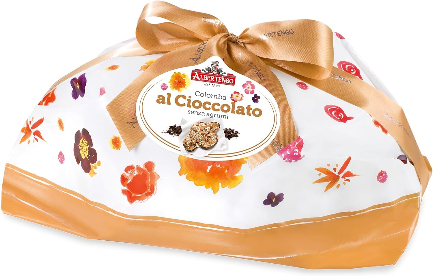 ALBERTENGO 1905 – Die Schokoladen-Colomba, die alle Erwartungen übertrifft. 1 kg piemontesische Konditorkunst pur.