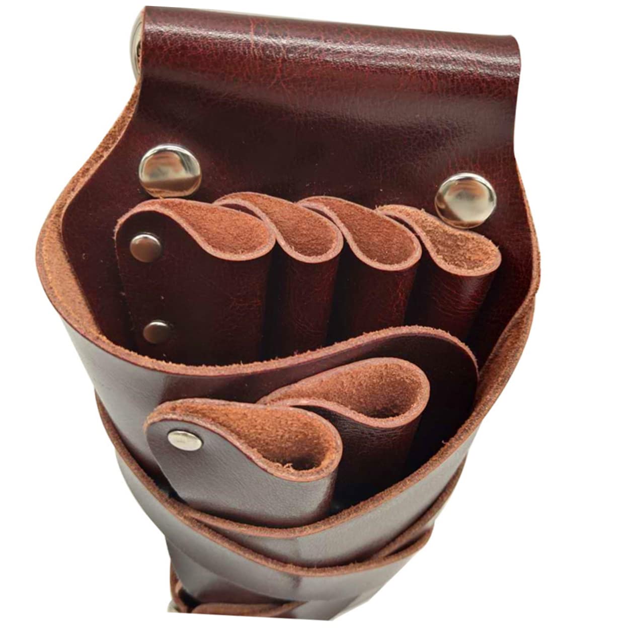 Healvian Professional Hairdressing Tool Bag Barber Waist Bag Scissor Pouch 6 Slots