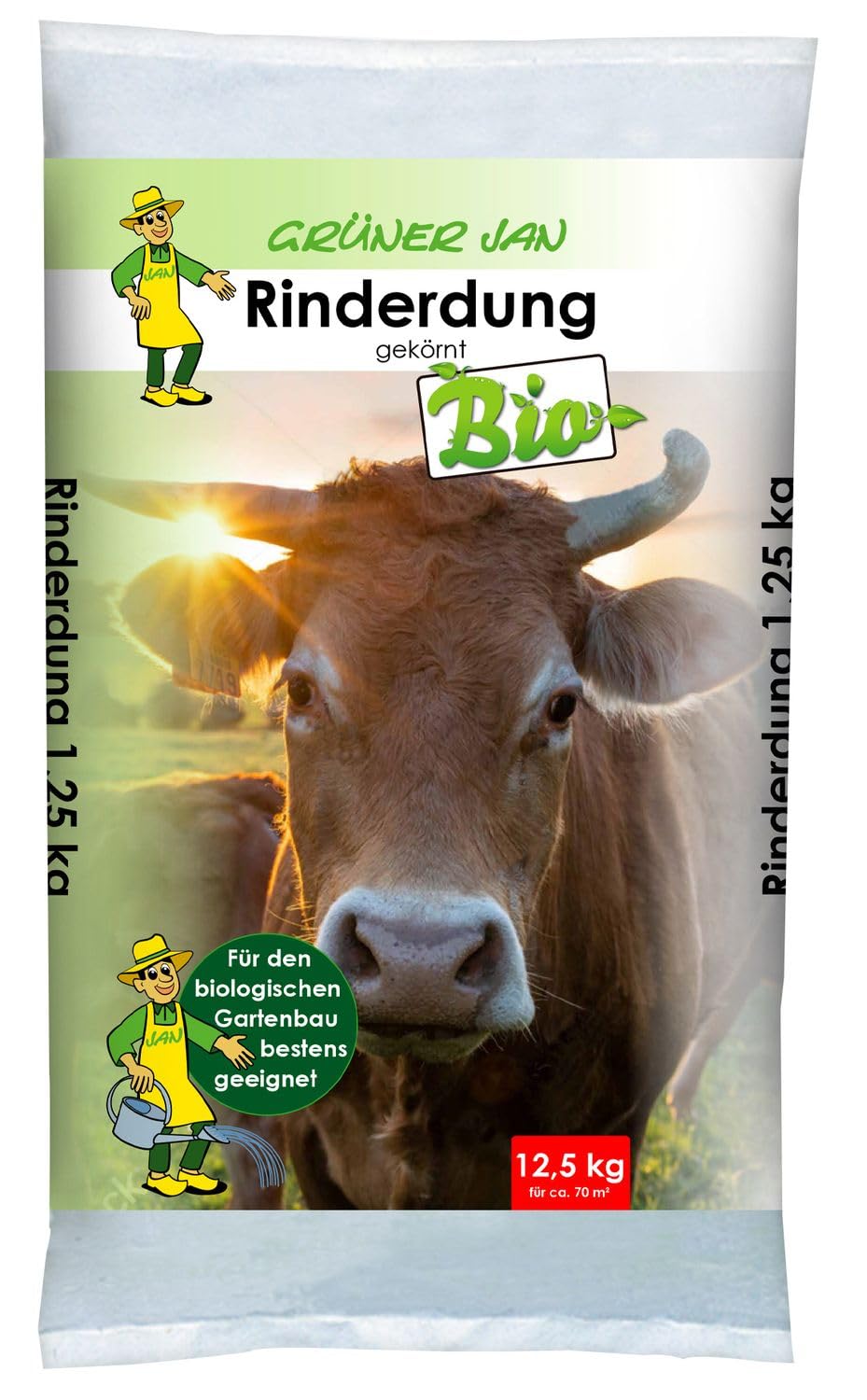 Rinderdung Pellets 12,5kg – Rindermist Dünger Gartendünger