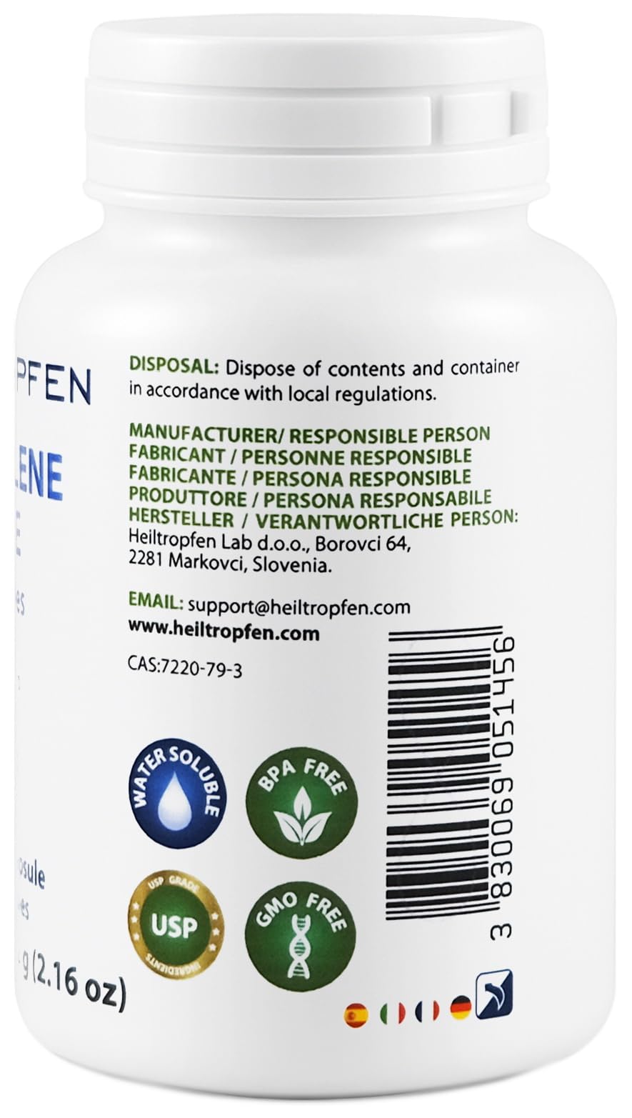 Capsule di Blu di Metilene 10 mg USP Pharma Grade - Heiltropfen®
