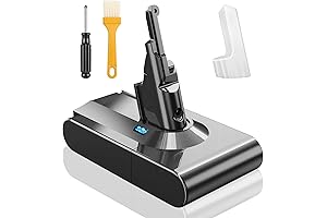 Dyson V8 Vacuum Battery Replacement - 7200mAh Upgrated High Capacity
