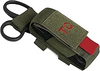 Vista 1 de Rothco MOLLE - Bolsa táctica para torniquete y cizalla, acceso rápido en emergencias