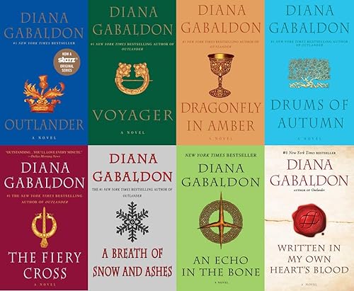 Diana Gabaldon Outlander Series 8 Book Set (1- 8)