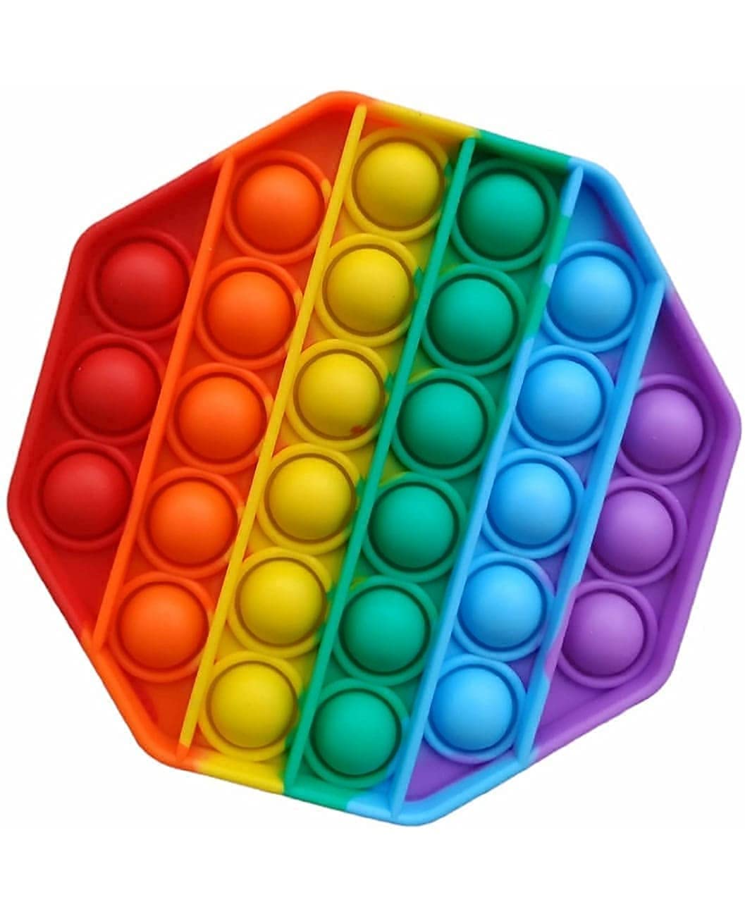 Ek Rag Poppet Pop It Fidget Toys, Push Pop Bubble Fidget Sensory Toy, Autism Special Needs Silicone Stress Relief Toy, Great Fidget Toy for Kids and Adults Hexagon (B09NBV23ZX) Amazon Price History, Amazon Price Tracker