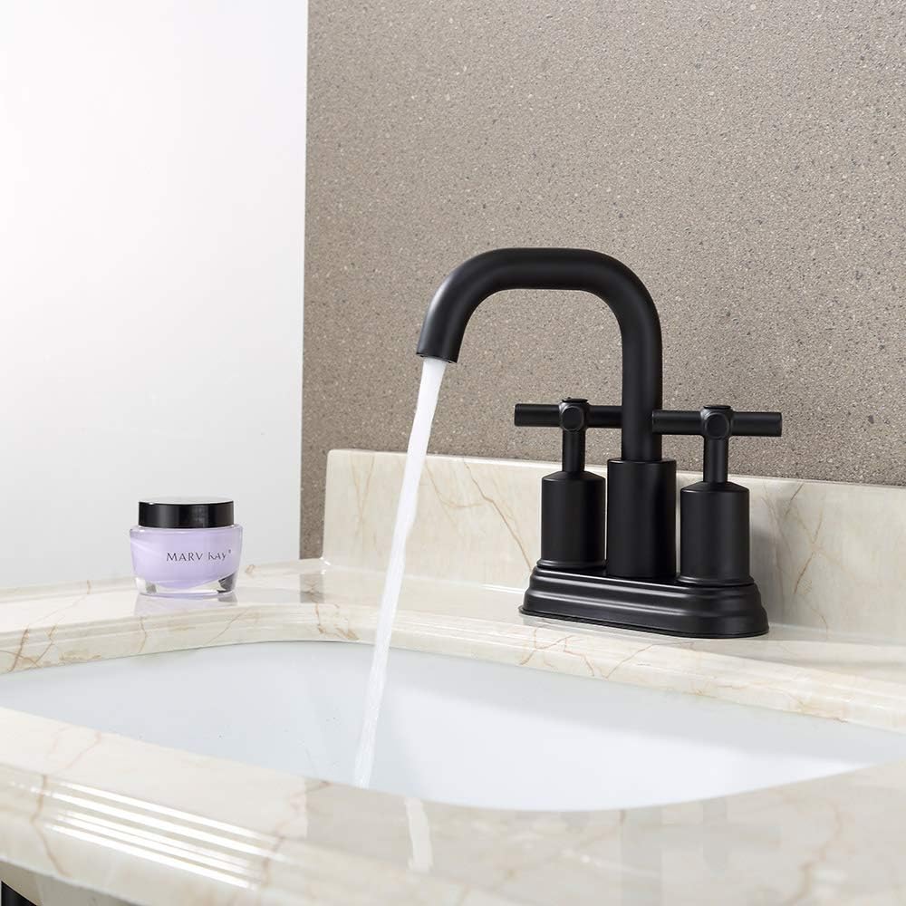 Buу 1 gеt 1 🔥 Duttao DF-4303CCH-MT 4 Inch 2 Handle Bathroom Sink Faucet with Push up PoP-up Drain, Meets UPC, IPC, NSF61-9, NSF 372, WaterSense Certified,Matte Black Finish Lіmіtеd Dіѕсоunt Duttao DF-4303CCH-MT 4 Inch 2 Handle Bathroom Sink Faucet with Push up PoP-up Drain, Meets UPC, IPC, NSF61-9, NSF 372, WaterSense Certified,Matte Black Finish