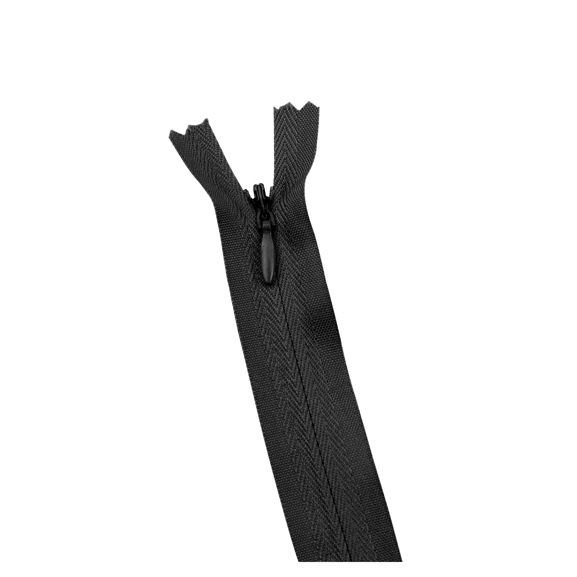 10Pcs/Pack 28cm 35cm -60cm 3# Invisible Zipper Nylon Coil Zipper for DIY Handcraft Cloth Sewing Accessories(Black,40cm)
