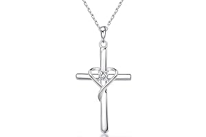925 Sterling Silver Cross Necklace for Women: A Radiant Symbol of Faith and Style