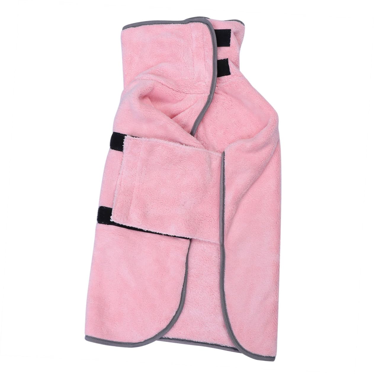 Peignoir de séchage pour animaux super absorbant pour éviter le coup de froid du chien