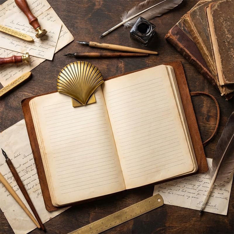 Pince à journal en laiton de qualité supérieure au design rétro
