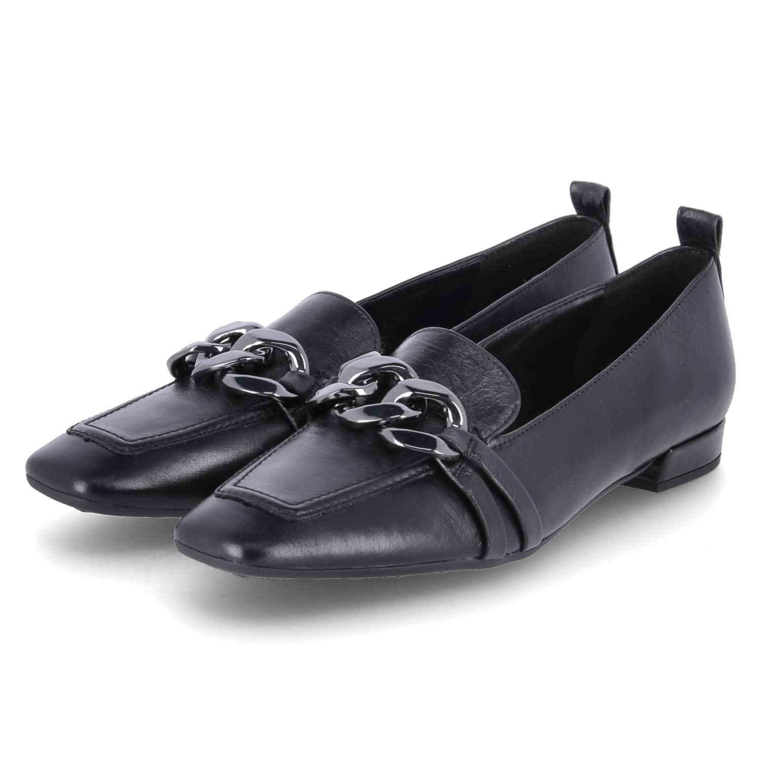 HÖGL Women's Glow Penny Loafers, Black, 40 EU