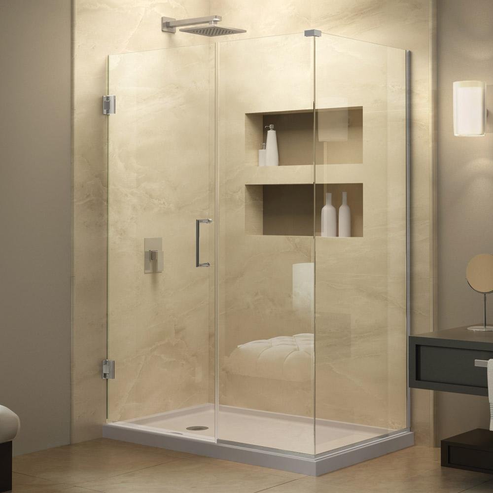 DreamLine Unidoor Plus 57 1/2 in. W x 30 3/8 in. D x 72 in