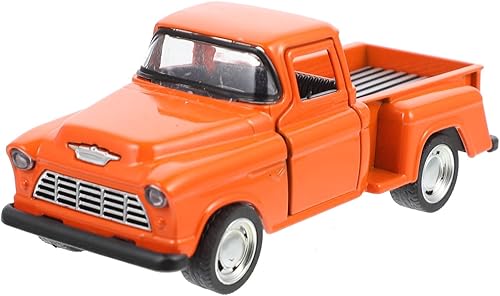 TOYANDONA 1 pieza de decoración de camión naranja vintage: Camión de metal de Navidad modelo de coche para decoración festiva del hogar y exhibición