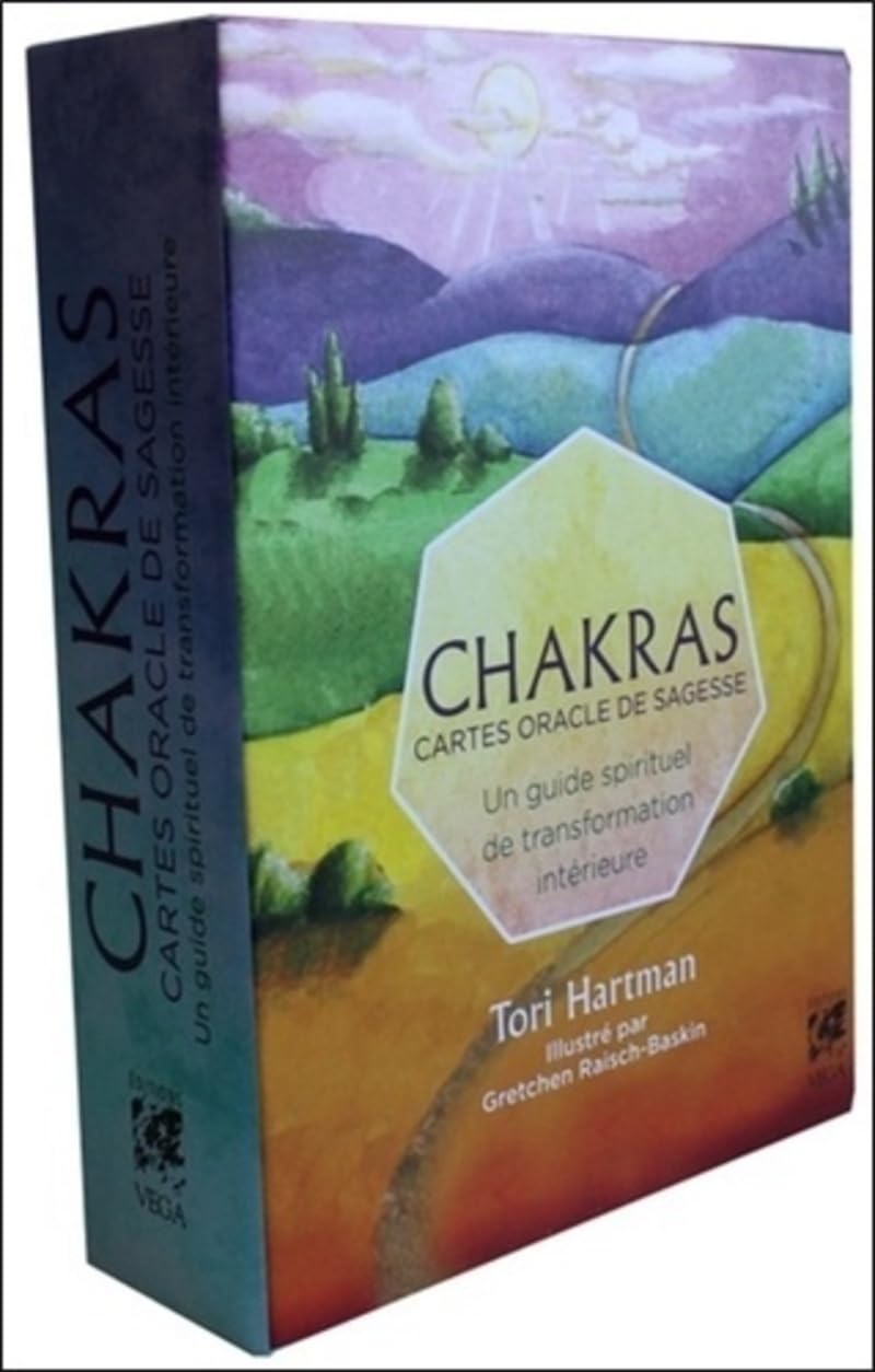 Chakras, cartes oracle de sagesse: Cartes oracle de sagesse : un guide spirituel de transformation intérieure