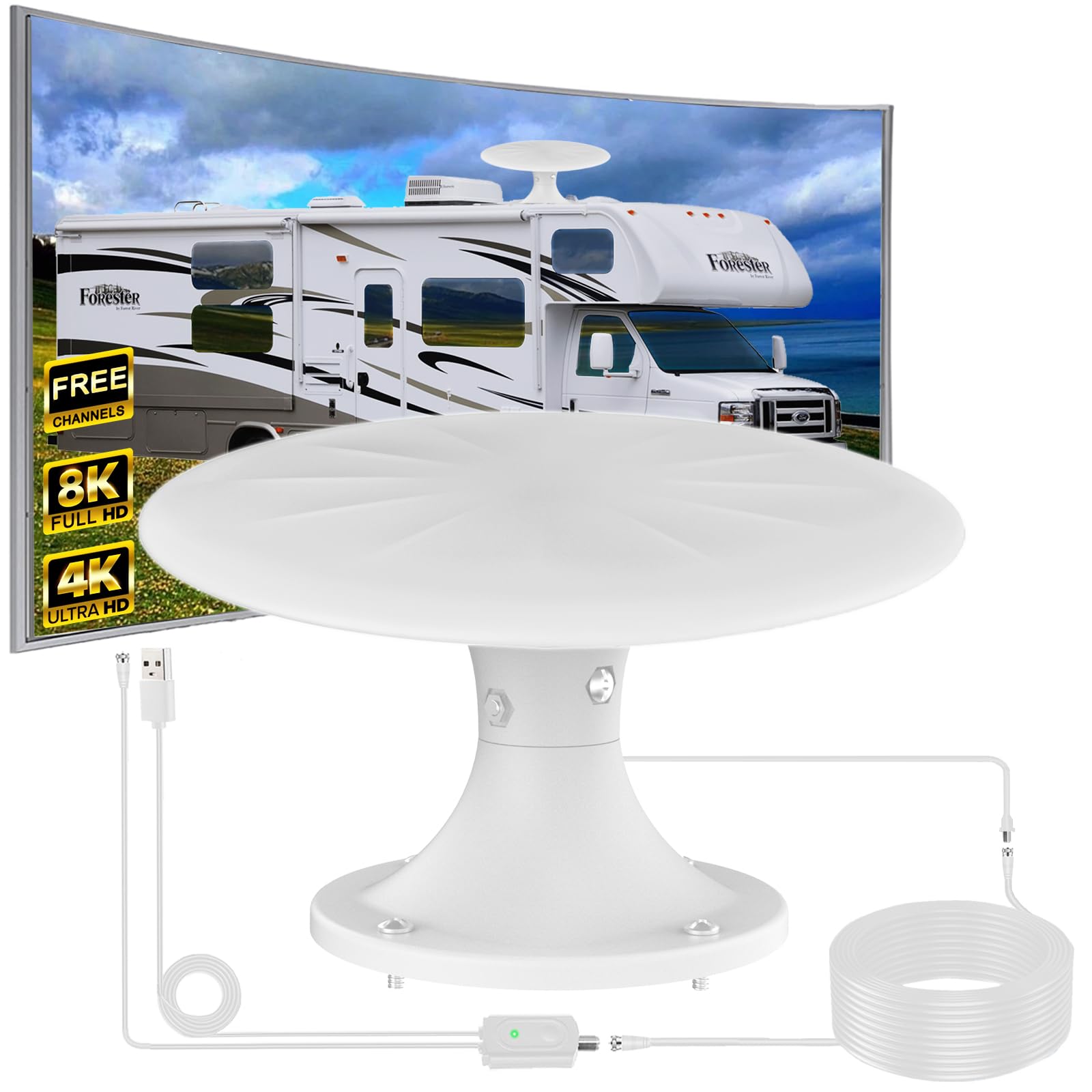 GZMJRD RV Antenna (Large)