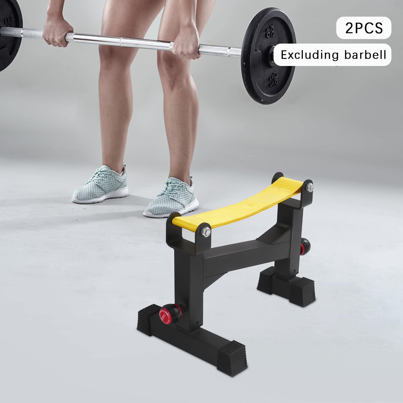 2 supporti professionali per bilanciere, supporto per bilancieri con cintura buffer, supporto per sollevamento pesi, portata 300 kg, 30-40 cm, telaio per sollevamento pesi, per palestre