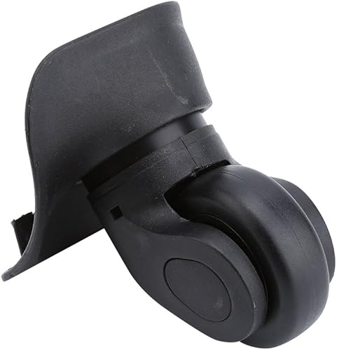 Miniatura 9 de 1 par de ruedas para maletero rueda de equipaje rueda de repuesto giratoria universal de repuesto para equipaje maleta ruedas de PVC para maleta de