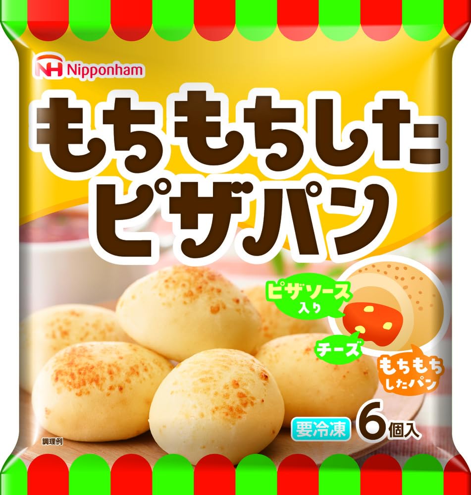 ぴざぱん様 Amazon.co.jp: [冷凍] 日本ハム もちもちピザパン 6個入 ×4袋 ピザ