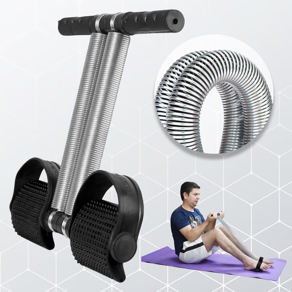 Athlian Dual Spring Tummy Trimmer, Abdominal Exerciser, Full Body Workout Equipment for Home Gym Fitness (B0DB2W2TQS) Amazon Price History, Amazon Price Tracker